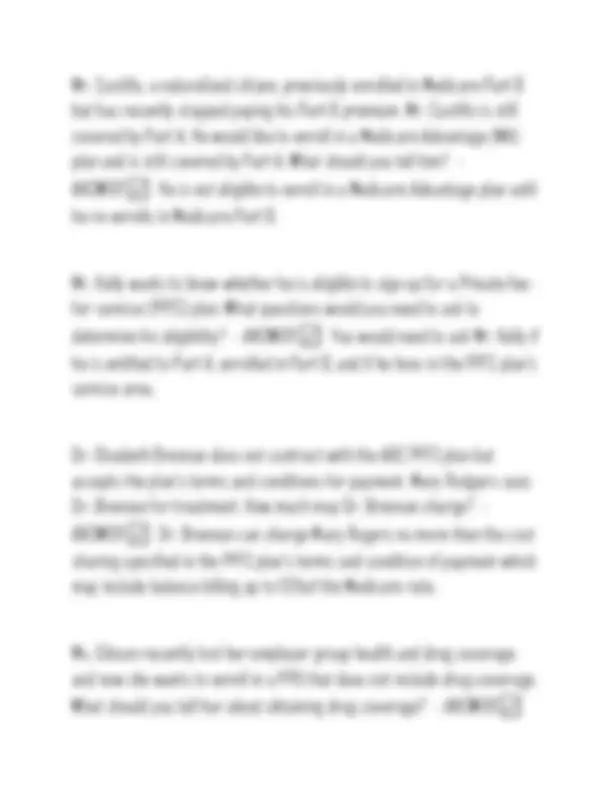 Ohip Question 2025 AHIP Final Exam Questions and Answers Updated (Verified Answers ...