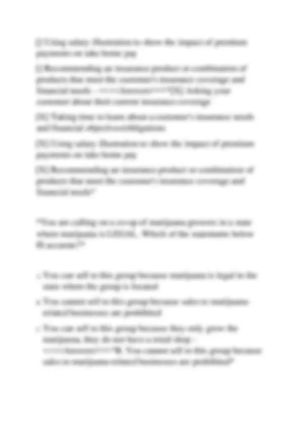 Aflac Academy Insurance Exam ACL006-010 (ACTUAL 2025) Questions ...
