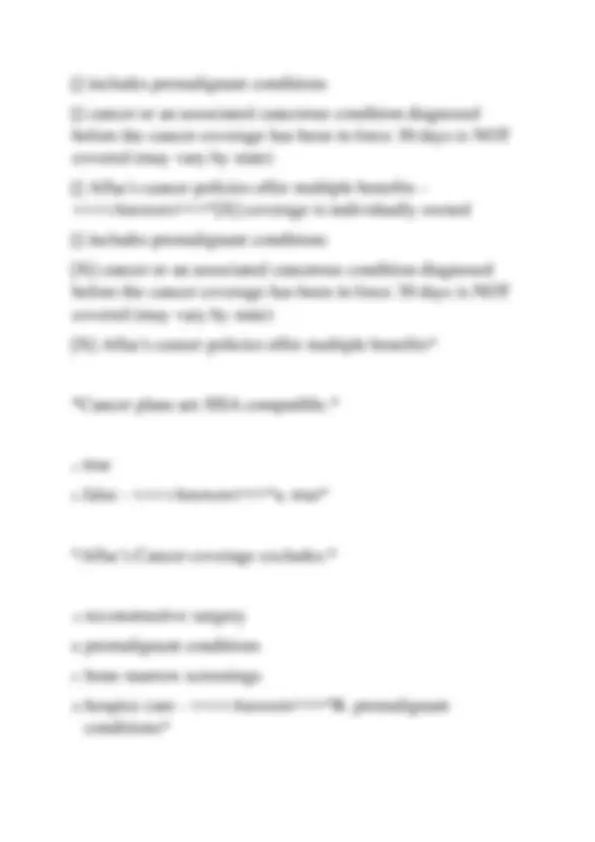 Aflac Academy Insurance Exam ACL006-010 (ACTUAL 2025) Questions ...