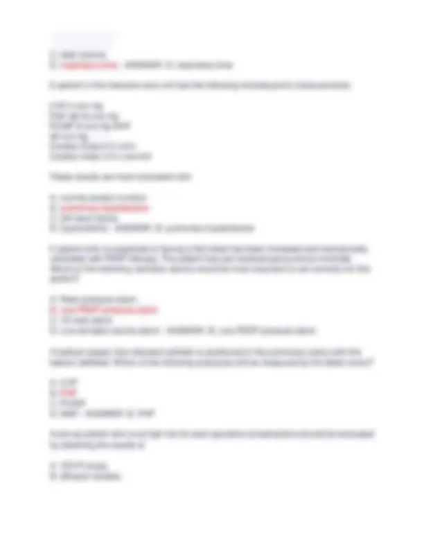 NBRC TMC Exam 2025: Respiratory Therapy Practice Questions and Answers ...