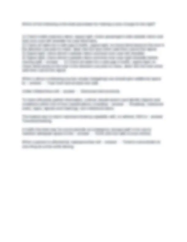 AAA Driver's Education Final Exam: Questions and Answers | Exams ...