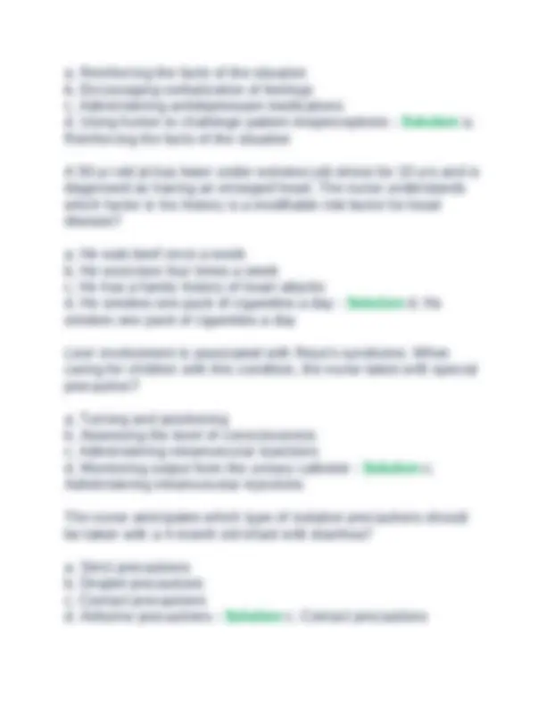 NCLEX Prep Exam Questions and Answers 2025: Latest Updated Graded 100% ...