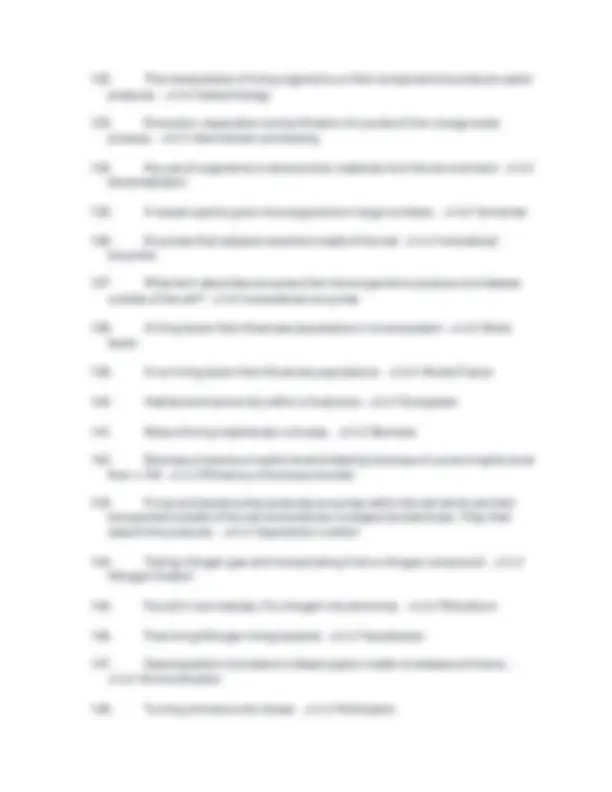 A Level Biology Paper 2: Key Concepts and Definitions | Exams Biology ...