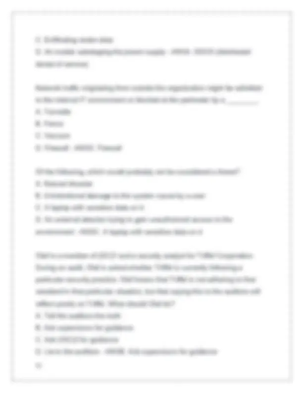 ISC2 Certified In Cybersecurity (CC) Practice Exam Questions and ...