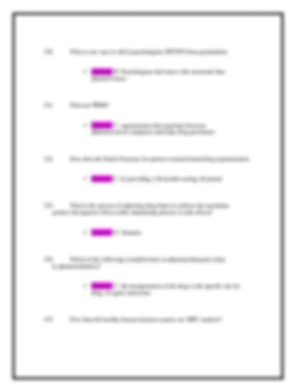 Napsrx NAPSRx® Final Test Questions and Answers 2025: Pharmaceutical Sales and ...