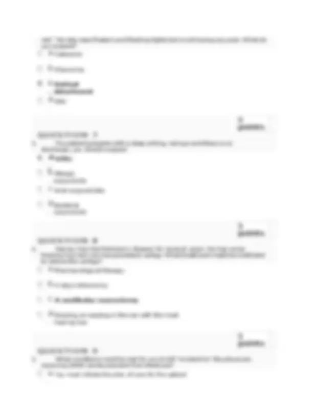 Week 3 knowledge check with answers already graded A+ | Exams Nursing ...