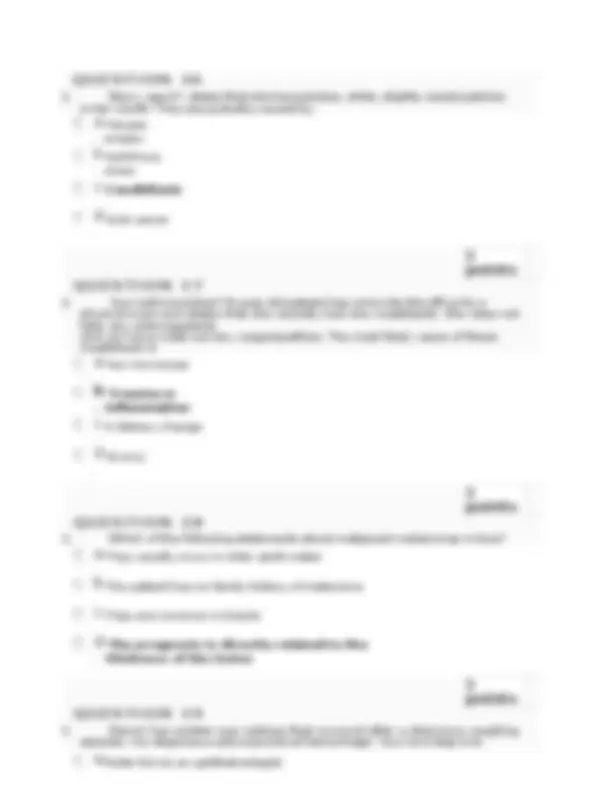 Week 3 knowledge check with answers already graded A+ | Exams Nursing ...