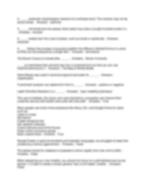 Artificial Intelligence Final Exam Questions and Answers | Exams Social ...