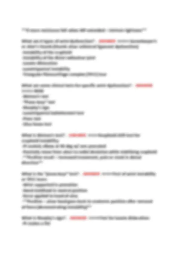 Hand & Upper Extremity Injuries: Overview Questions and Answers for ...