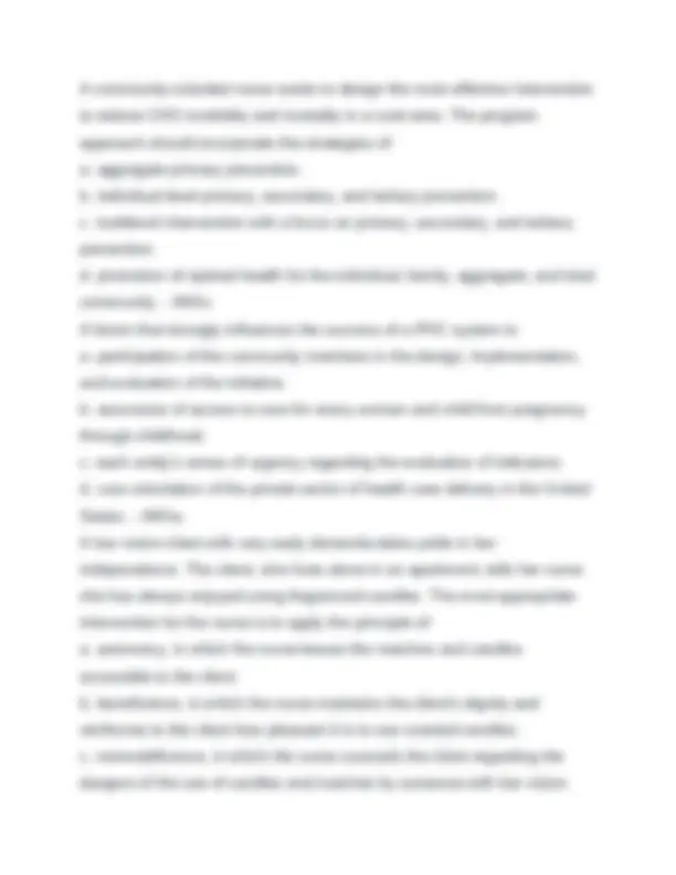PUBLIC HEALTH EXAM #1 2025 REAL QUESTIONS WITH CORRECT ANSWERS GRADED A ...