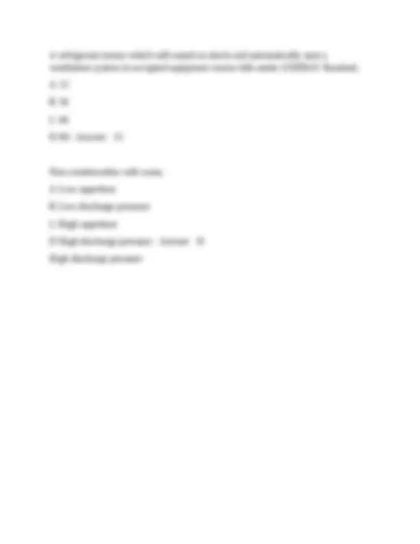 EPA 608 Type 2 Practice Exam Questions and Answers | Exams Chemistry ...