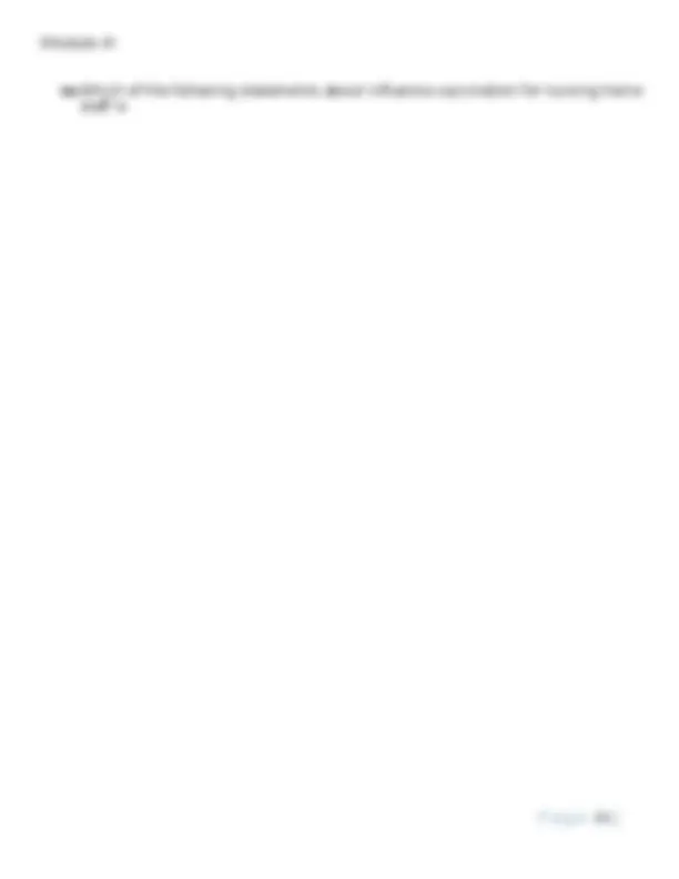 CDC Infection Preventionist Post-Test Questions and Answers with ...