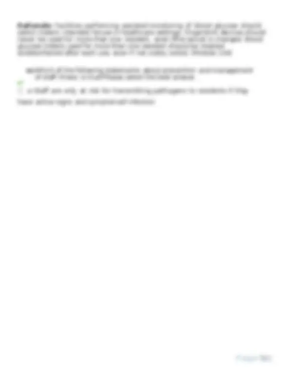 CDC Infection Preventionist Post-Test Questions and Answers with ...