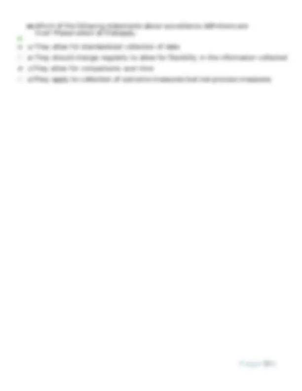 CDC Infection Preventionist Post-Test Questions and Answers with ...