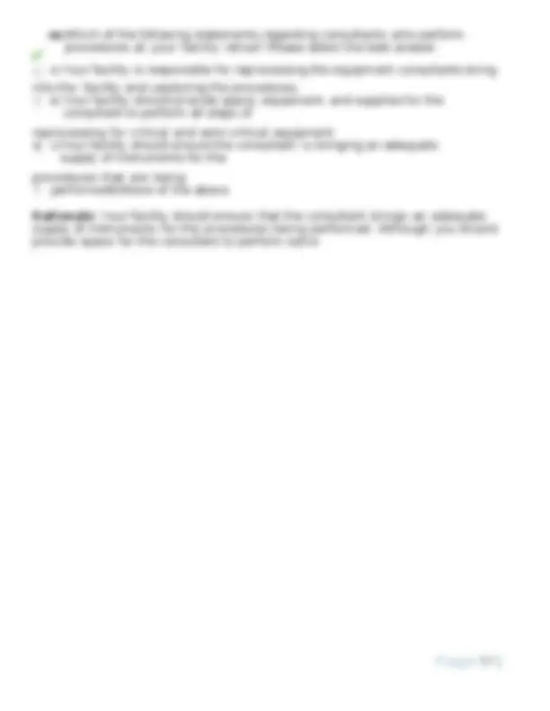 CDC Infection Preventionist Post-Test Questions and Answers with ...