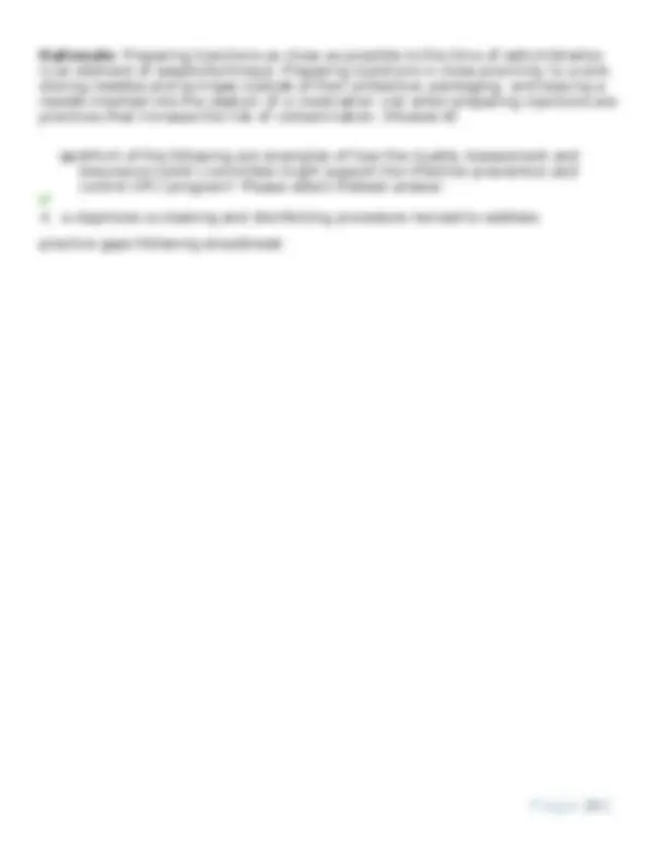 CDC Infection Preventionist Post-Test Questions and Answers with ...