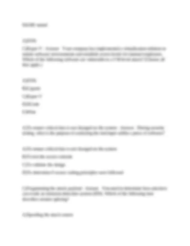 Certified Ethical Hacker (CEH) Exam Preparation: Questions and Answers ...