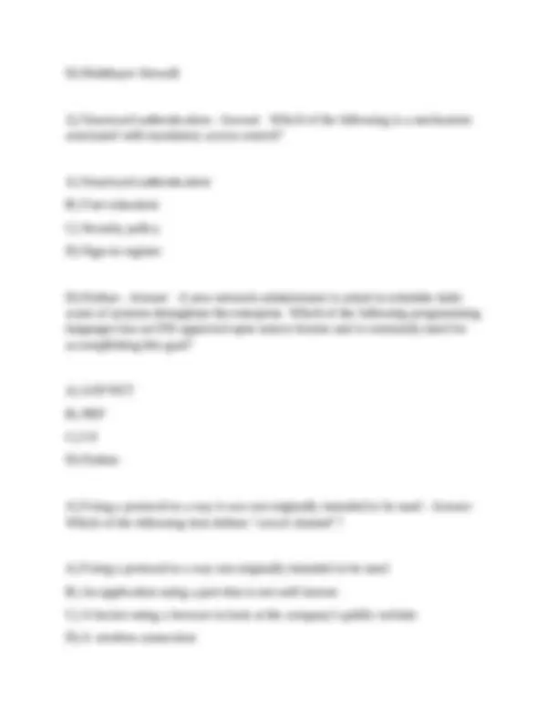 Certified Ethical Hacker (CEH) Exam Preparation: Questions and Answers ...