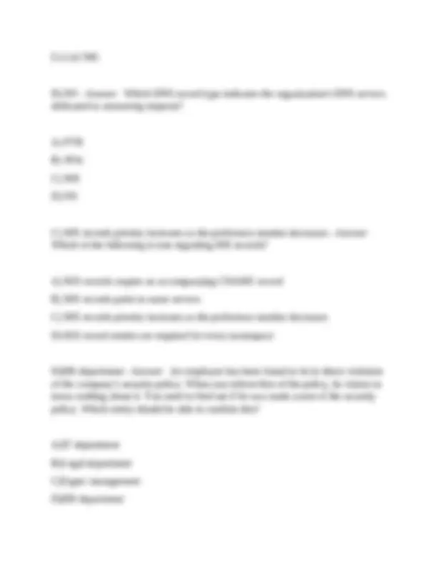 Certified Ethical Hacker (CEH) Exam Preparation: Questions and Answers ...