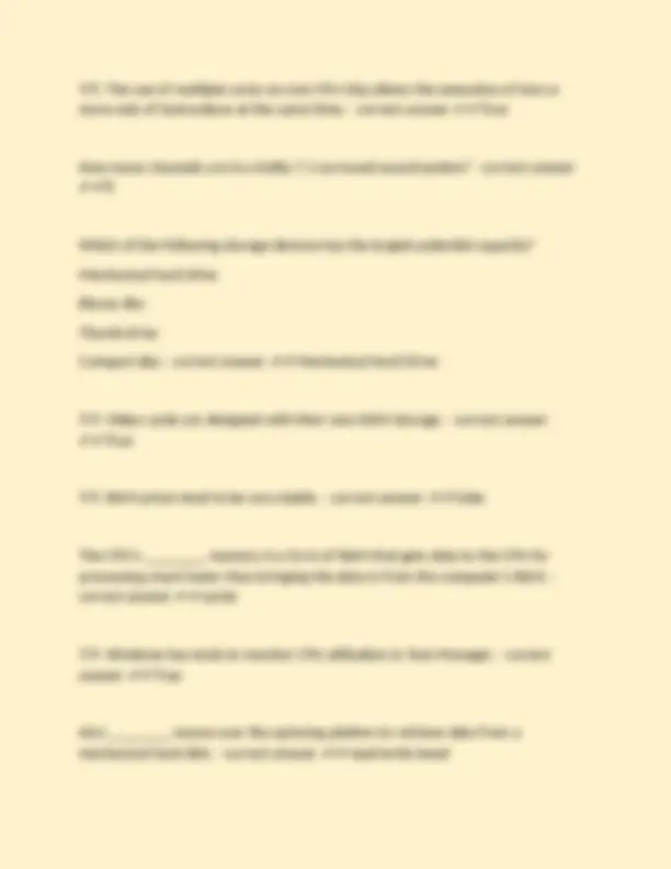 CIS 101 Chapter 6 Quiz: Part I Final Exam Study Guide | Exams Nursing ...