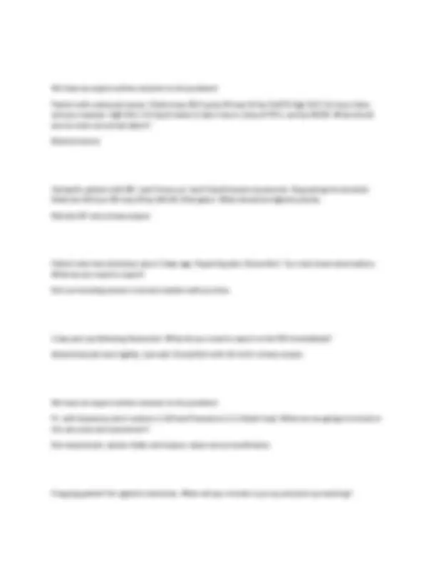 NUR 185 Test 1: HONDROS Actual Exam - Complete Solution Graded A+ 2024 ...