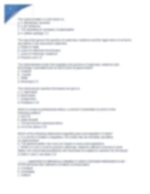 BQA Final Exam Review Questions and Answers 2024: Veterinary Technician ...
