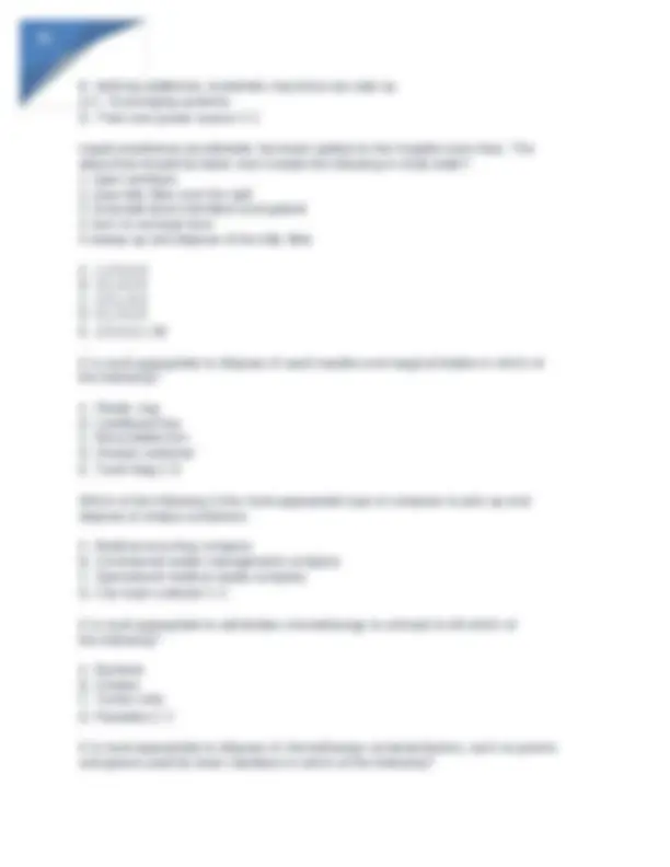 Key Bqa Practices BQA Final Exam Review Questions and Answers 2024: Veterinary Technician ...