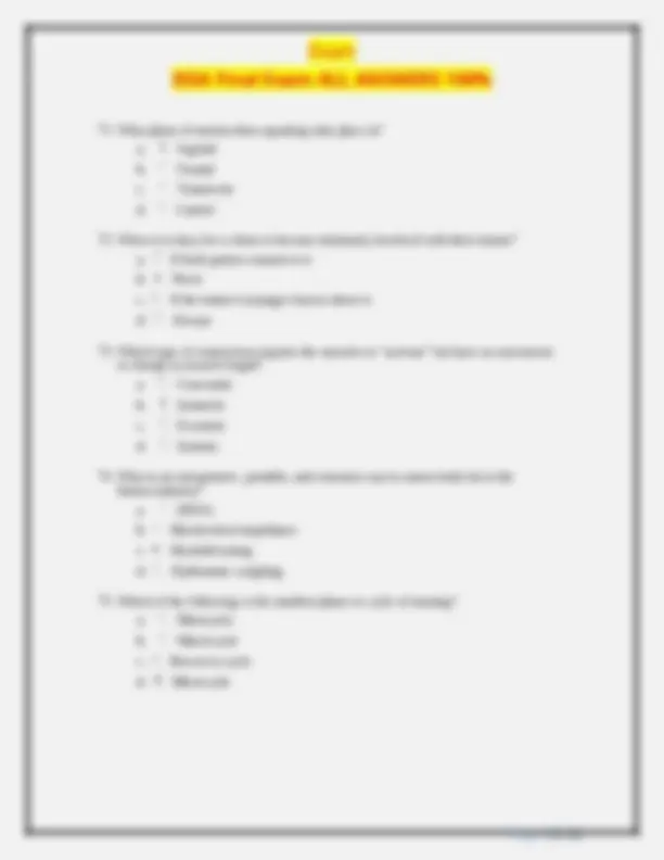 ISSA Personal Trainer Certification Exam Questions and Answers 2025 ...