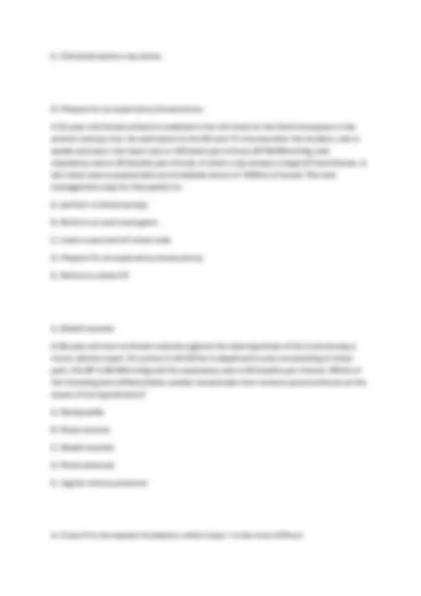 ATLS 10th Edition Post-Test Actual Questions with Verified Answers ...