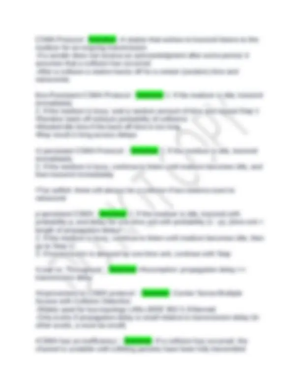 Fundamentals of Data Communication Final Exam Questions and Answers ...