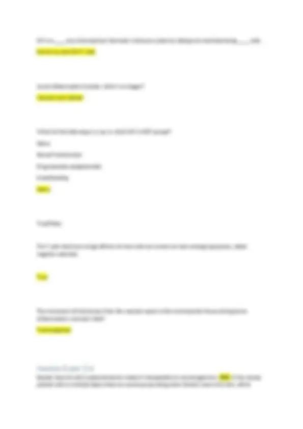 Portage Learning Pathophysiology NURS 231/BIOD 331 Module 3 Exam All ...