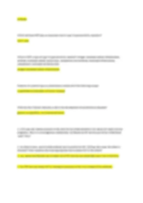 Portage Learning Pathophysiology NURS 231/BIOD 331 Module 3 Exam All ...