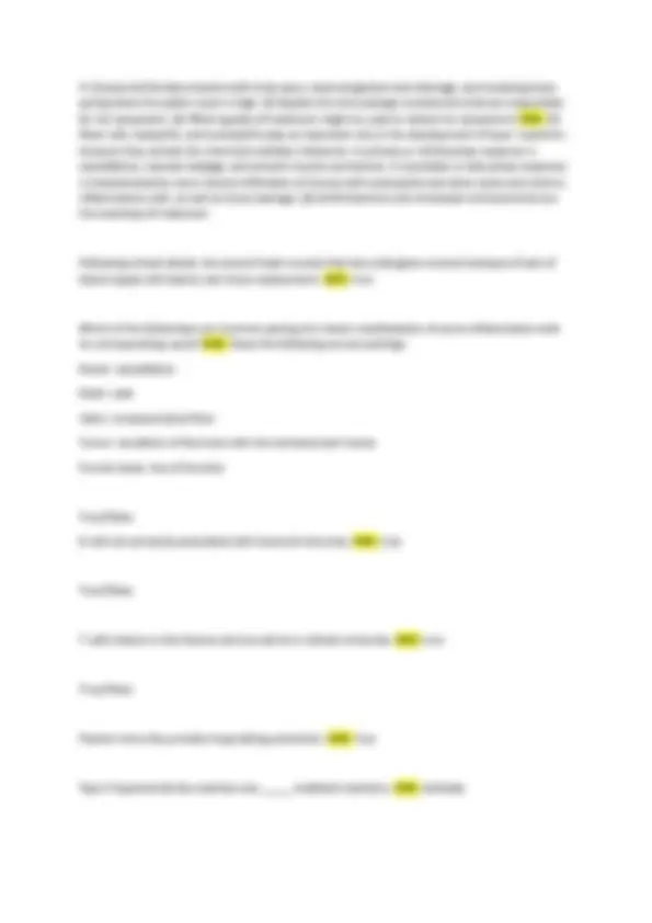 Portage Learning Pathophysiology NURS 231/BIOD 331 Module 3 Exam All ...