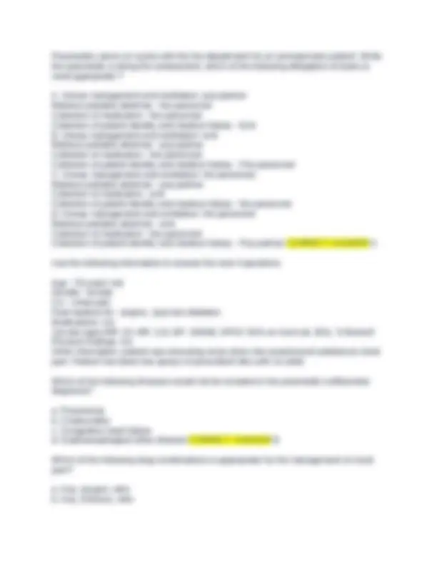 COPR PCP Practice Exam 2: Questions and Answers | Exams Advanced ...