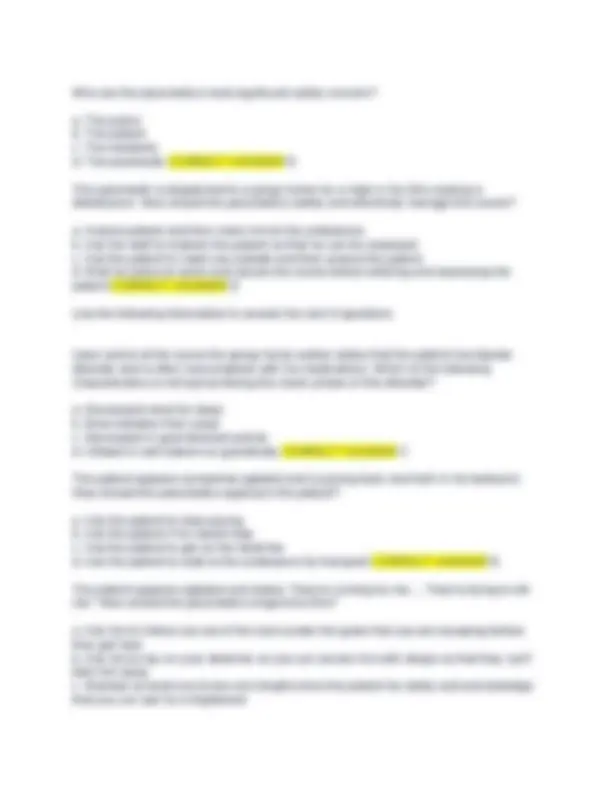 COPR PCP Practice Exam 2: Questions and Answers | Exams Advanced ...