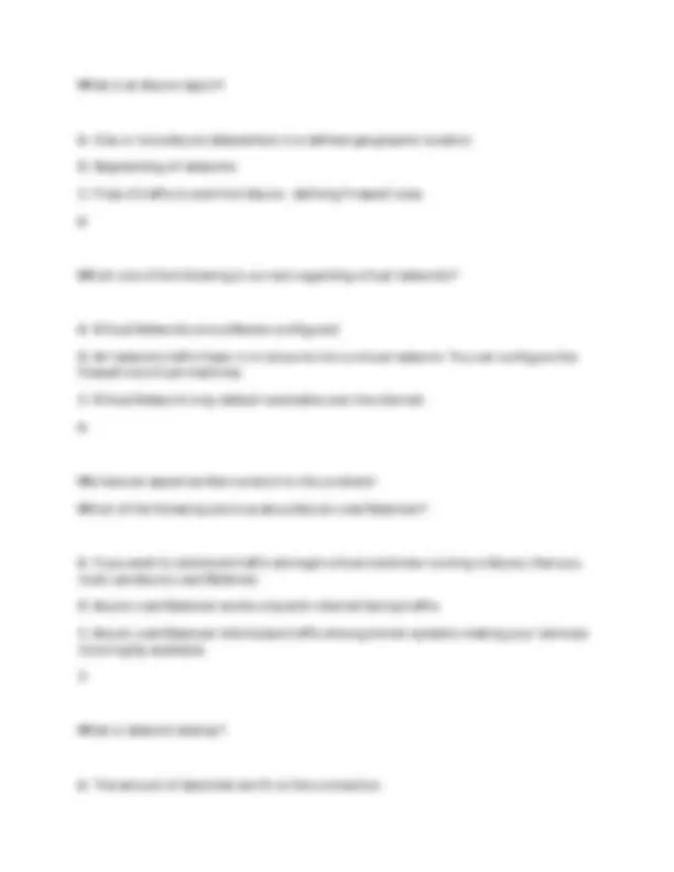 Azure Fundamentals Exam AZ900 Practice Questions and Answers Exams