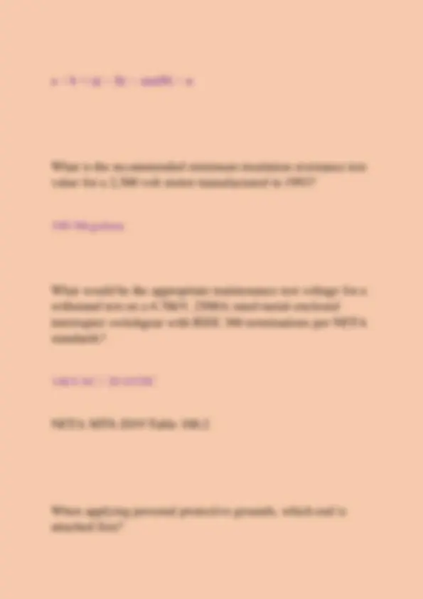 NETA Level II Exam (Actual 2025) Questions & Verified Answers | Exams ...