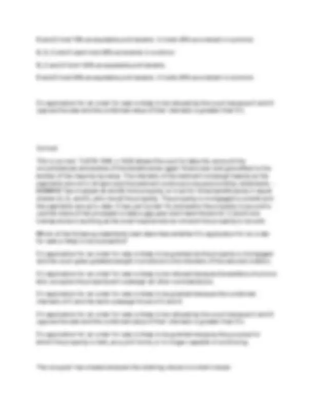 Land Law MCQs Exam With Questions And 100% Verified Detailed Answers ...