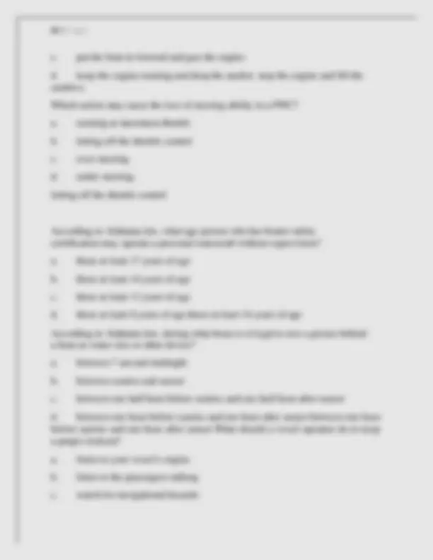 Boat ED Temporary Boaters Exam Questions and Correct Answers 2025 ...