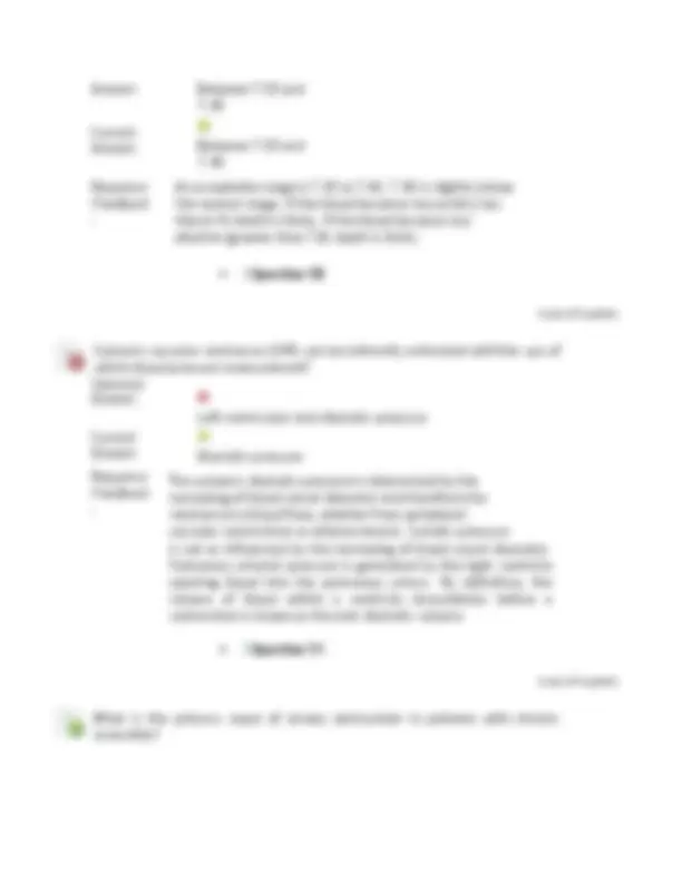 Pathophysiology Midterm Exam: Multiple Choice Questions and Answers ...