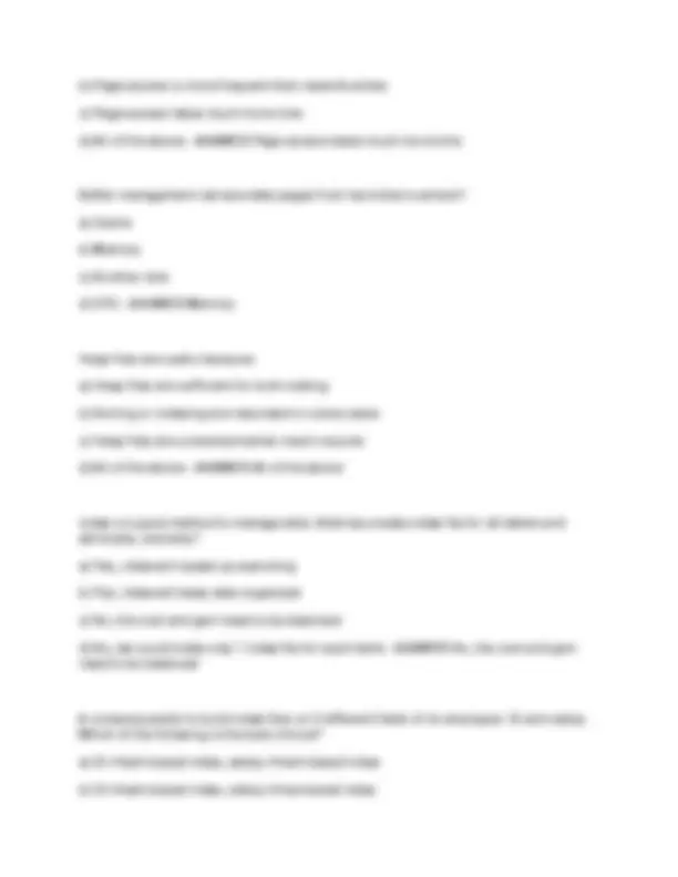 CSE 511 Midterm Review Questions and Answers: Database Management ...