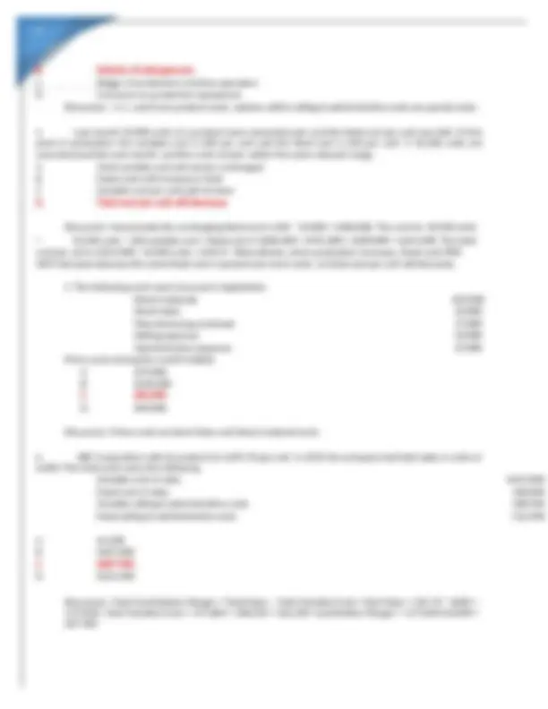 Managerial Accounting Final Exam Practice Questions and Answers | Exams ...