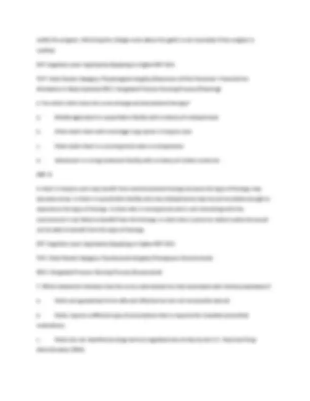 Introduction to Complementary and Alternative Therapies: Test Bank ...