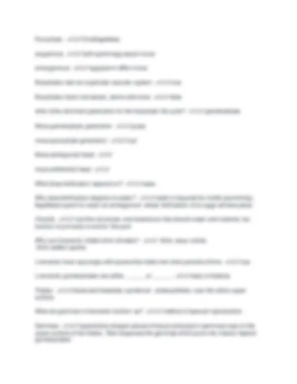 UNCW BIO 202 LAB PRACTICAL Exam with Correct Answers. | Exams ...