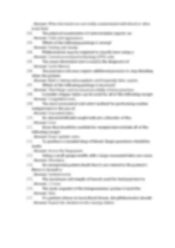 NHA Phlebotomy Certification Exam 2025: Practice Questions and Answers