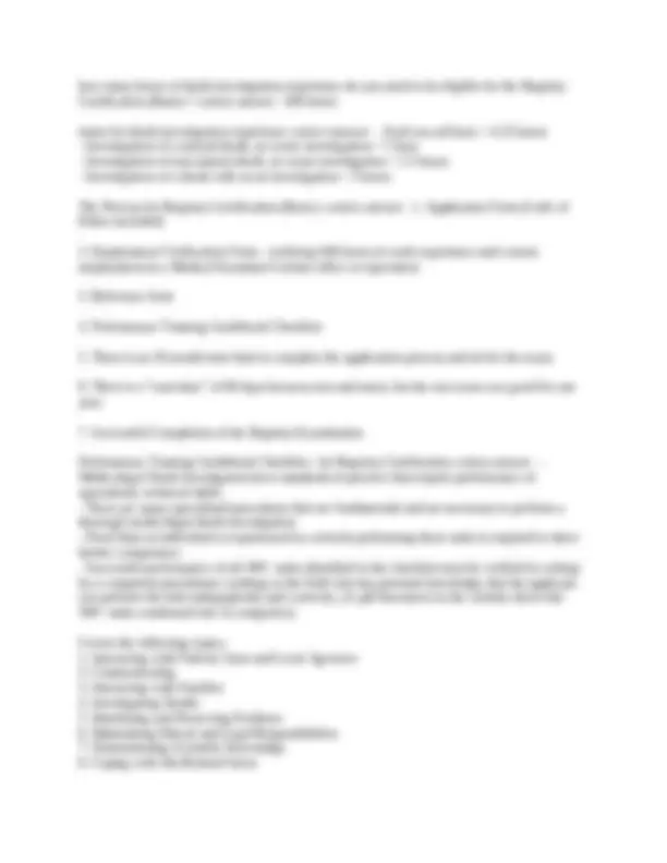 Death Investigation: Roles of Police, Forensics, and Pathology | Exams ...