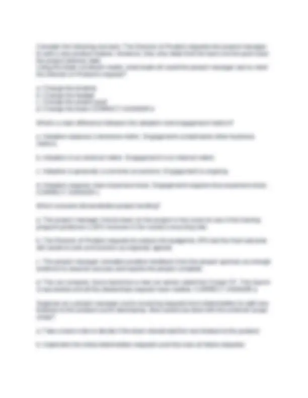 Multiple Answer Project Project Management: Multiple Choice Questions and Answers | Exams ...