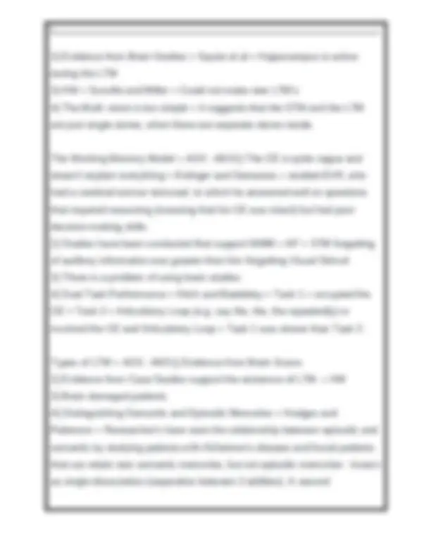 AQA Psychology - Memory: AO3 Latest 2025-2026 - Questions & Answers ...