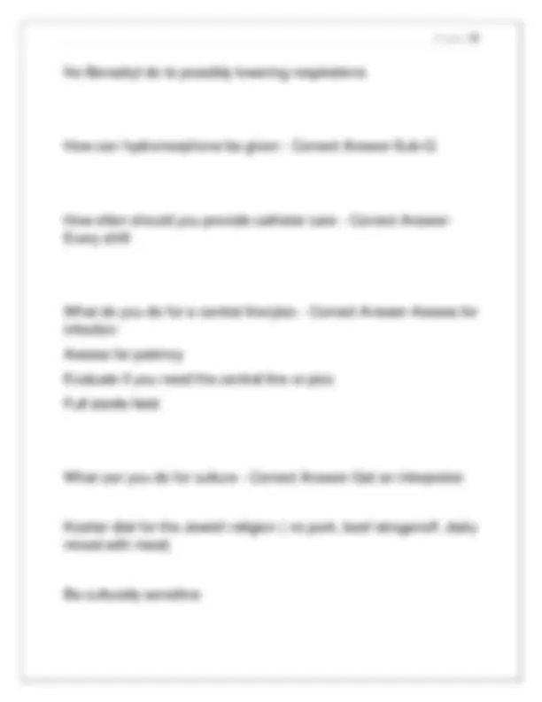 HONDROS NURSING 185 EXAM 2 2025: REAL VERIFIED QUESTIONS & CORRECT ...