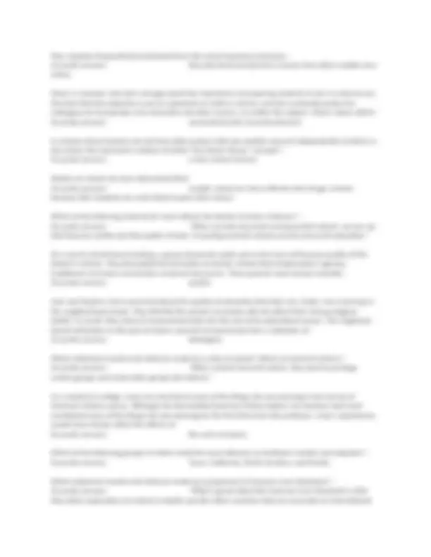 EDUC 1301 FINAL EXAM REVIEW Questions With Accurate Answers | Exams ...